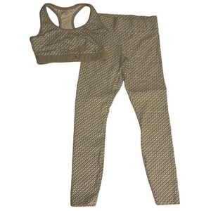 TOMMY HILFIGER LOGO PRINT 2 PIECE WORK OUT SET